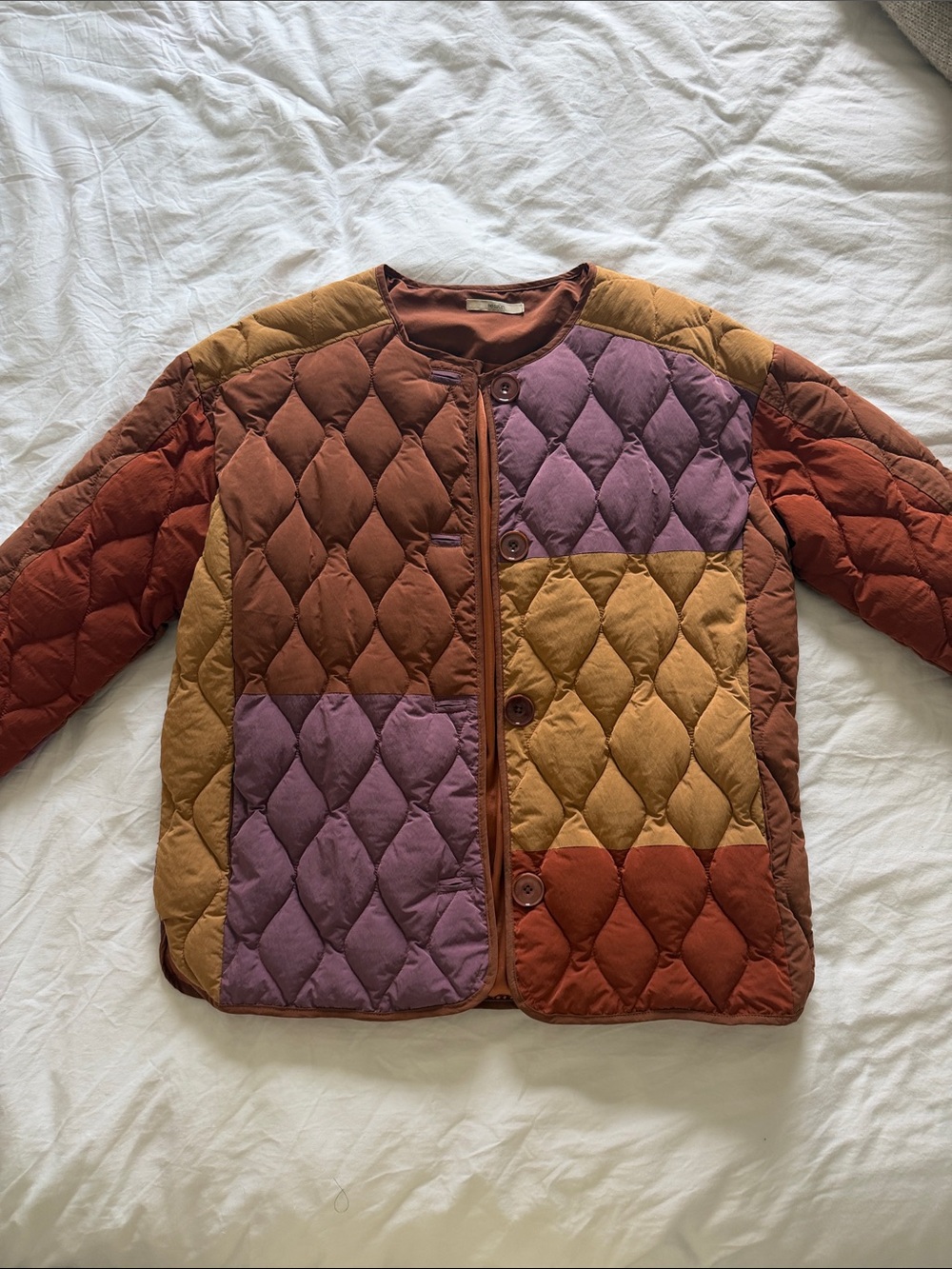 Sessun Duddy Patch Quilted Jacket